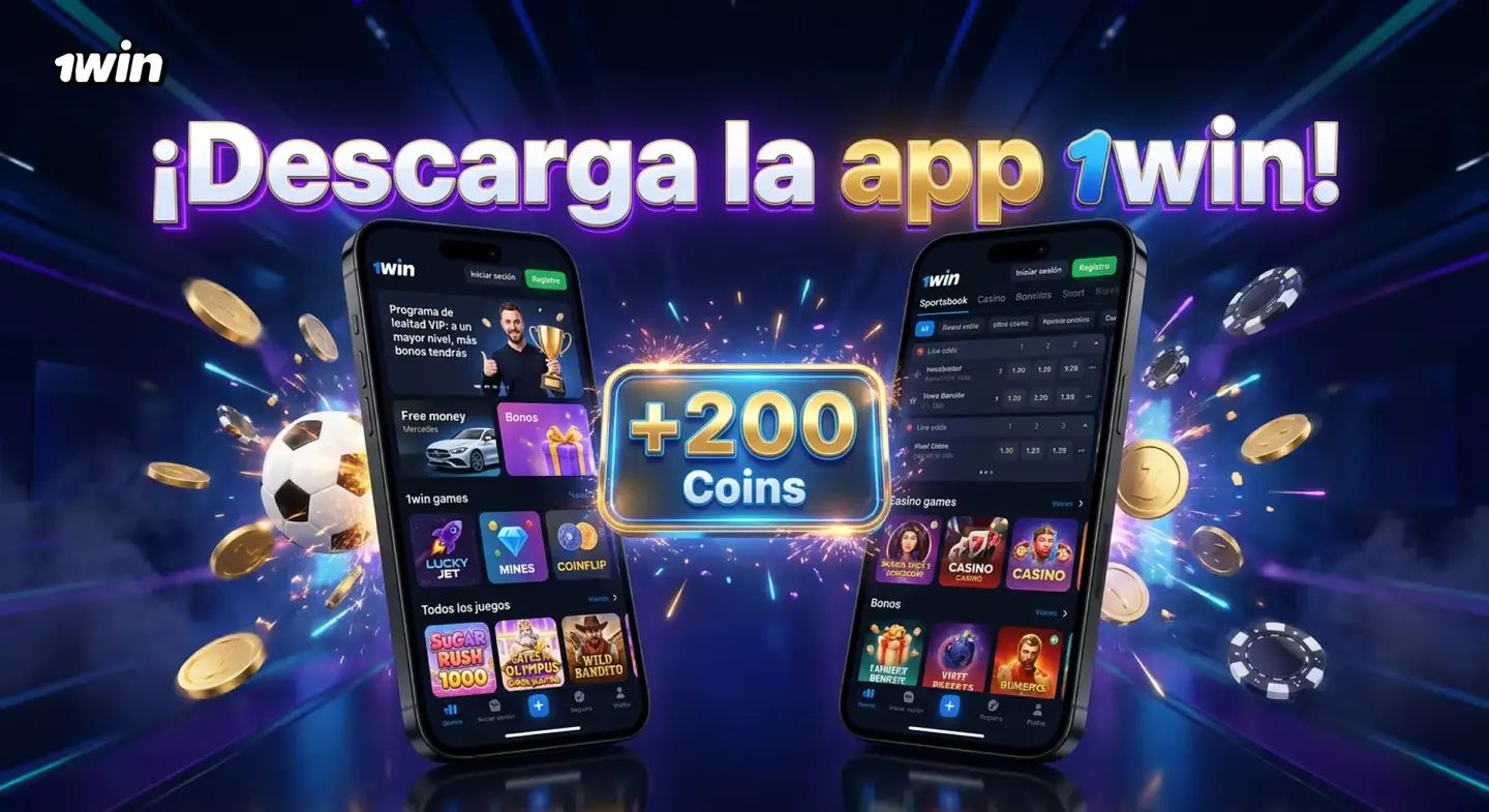 Descarga de la aplicación 1win en tres teléfonos Android